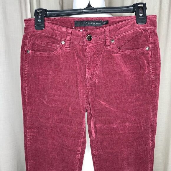 Calvin Klein Ultimate Skinny Corduroy Size 4 - Picture 3 of 9